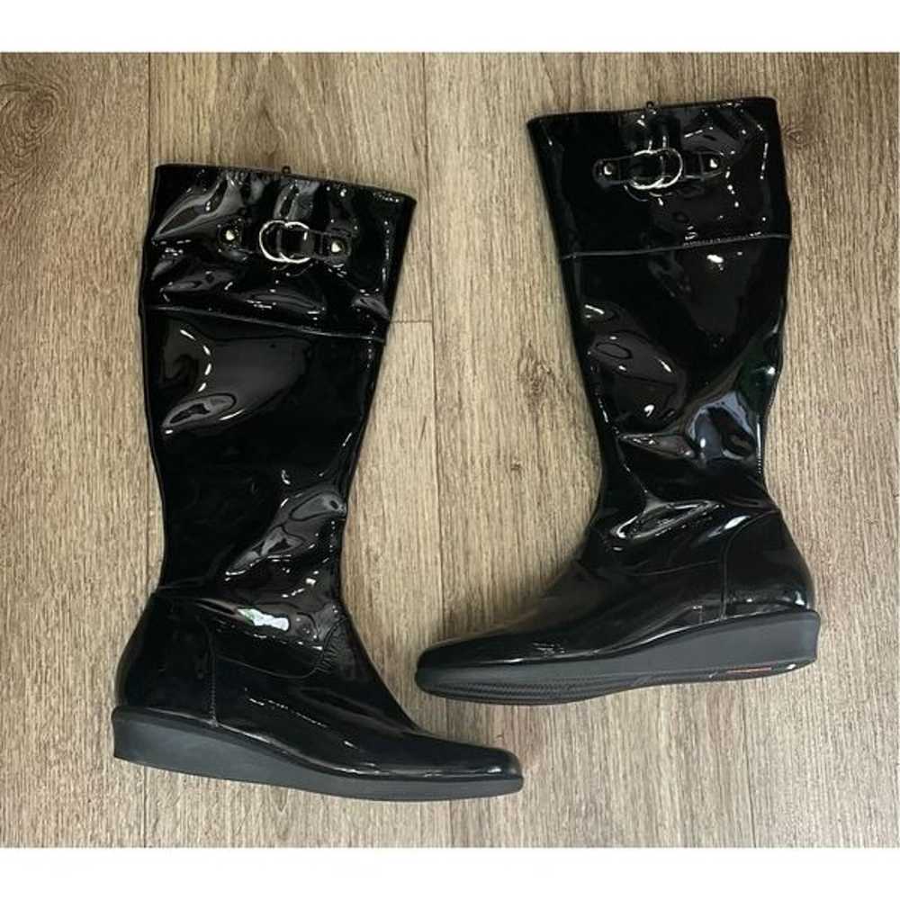 Cole Haan Women’s Waterproof Black Tall Boots 8 - image 4