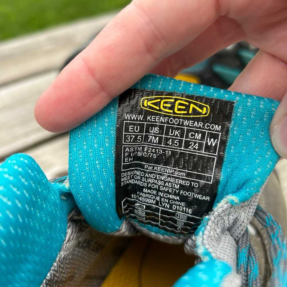 Keen Detroit XT Steel Toe Hiking Work Boots Grey … - image 10