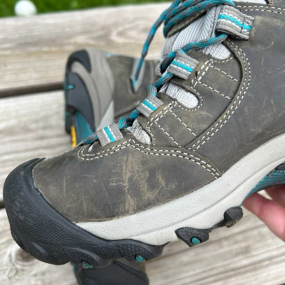 Keen Detroit XT Steel Toe Hiking Work Boots Grey … - image 11
