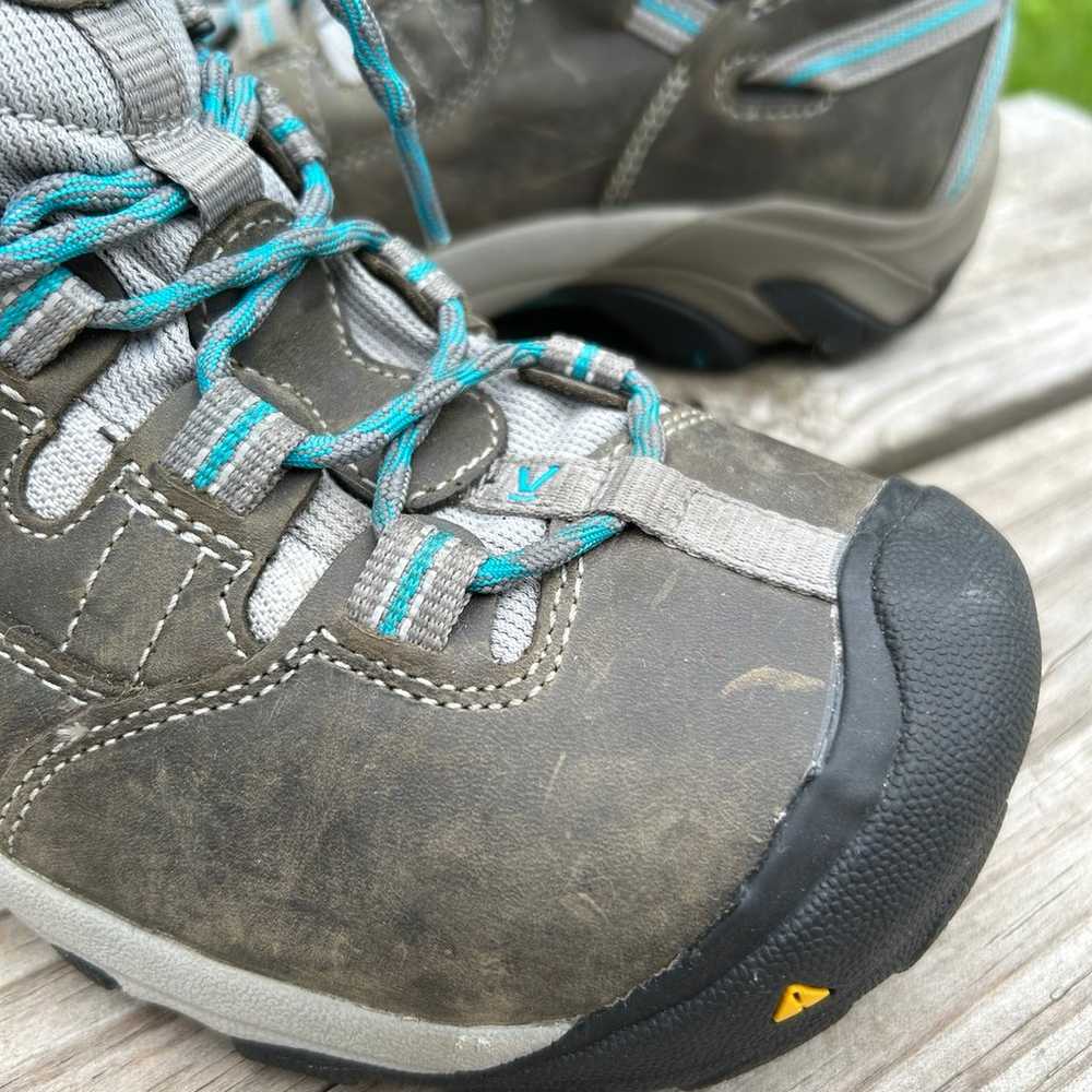 Keen Detroit XT Steel Toe Hiking Work Boots Grey … - image 3
