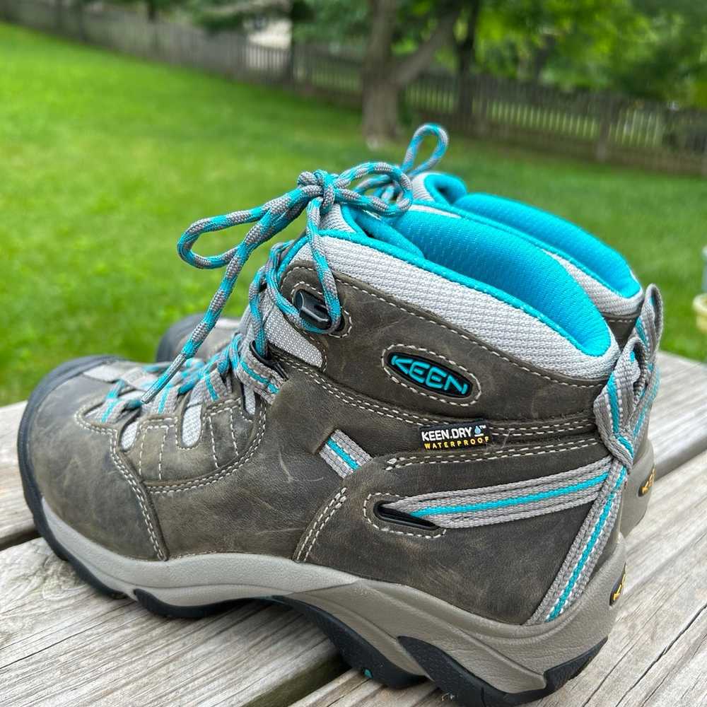 Keen Detroit XT Steel Toe Hiking Work Boots Grey … - image 6