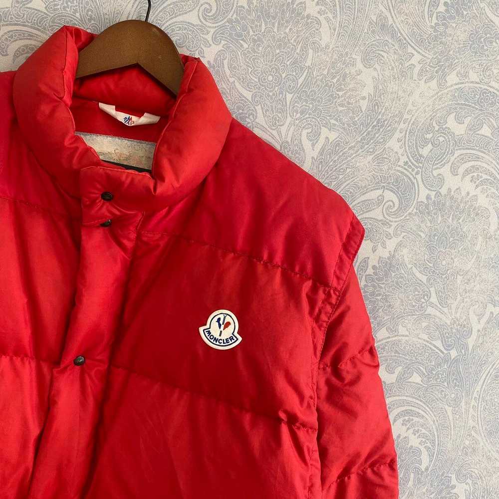 Moncler × Vintage Moncler Vintage Grenoble Red Pu… - image 2