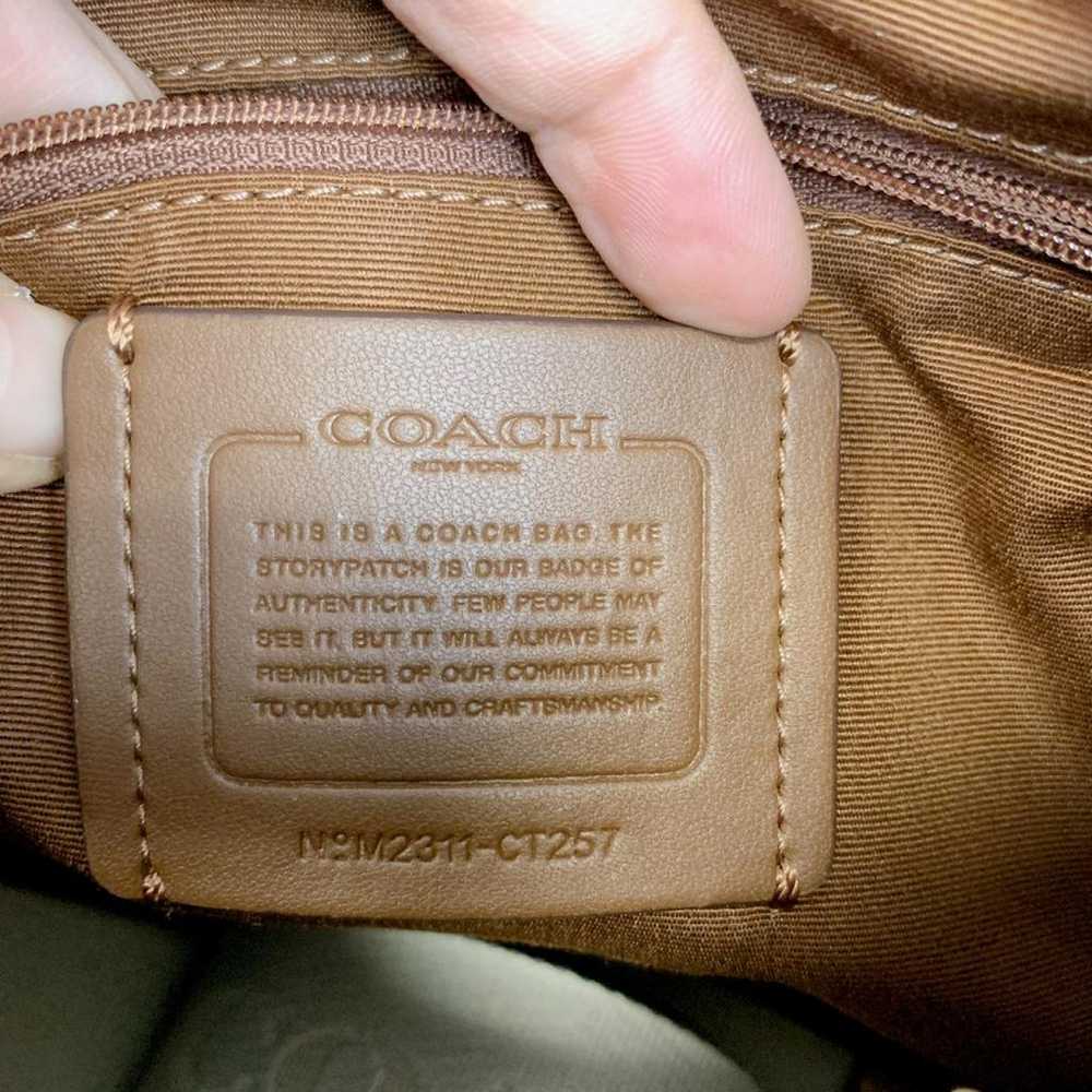 Coach Leather handbag - image 8
