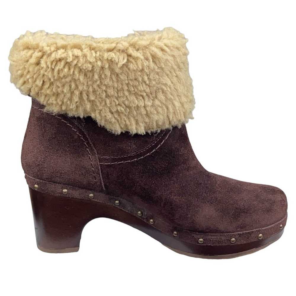 UGG Women’s Amoret Brown Suede Cuffed Ankle Boots… - image 4