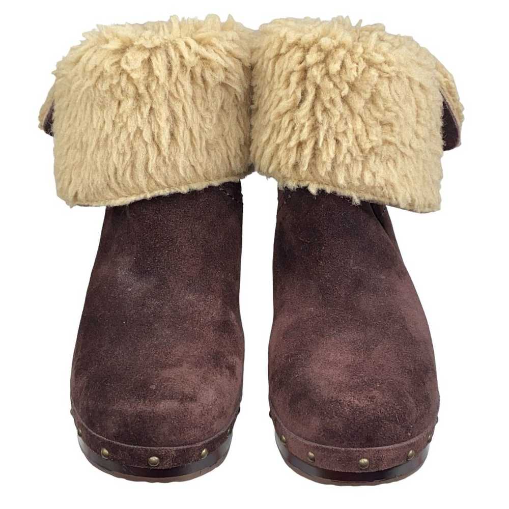 UGG Women’s Amoret Brown Suede Cuffed Ankle Boots… - image 7