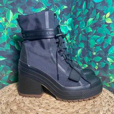 Converse ctas hi gr82 Black heel boots