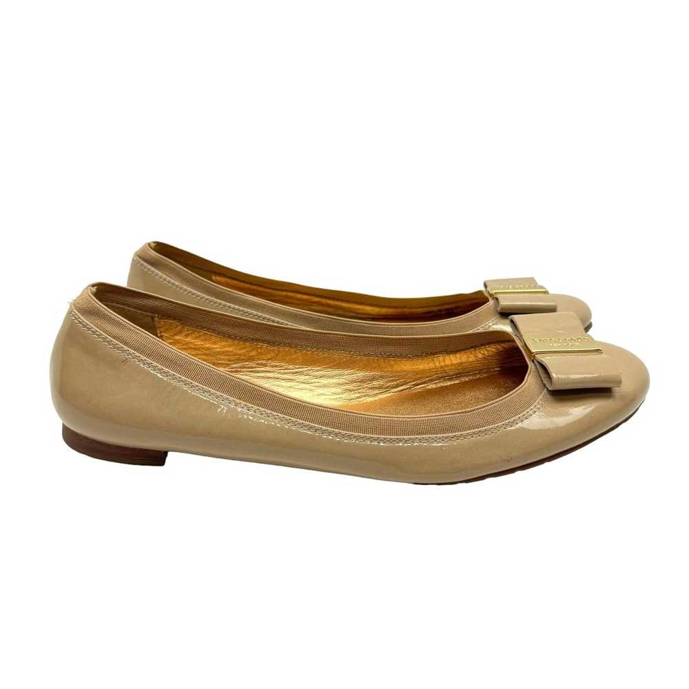 Kate Spade New York Neutral Tan Patent Leather To… - image 4