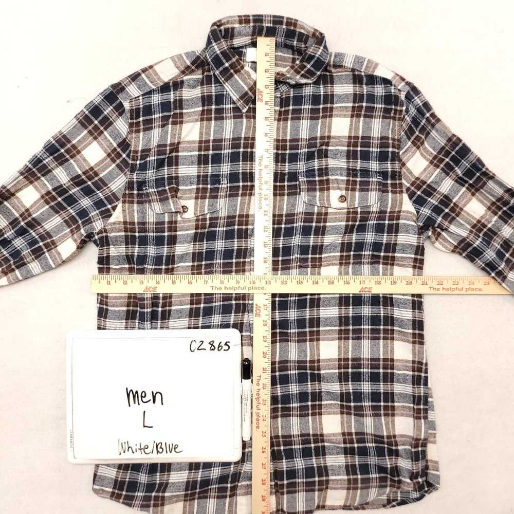 Sonoma Sonoma Tartan Flannel Shirt Mens Size Larg… - image 6