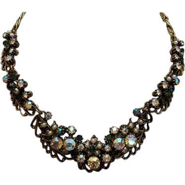 Vintage Signed Florenza Necklace (A4529)