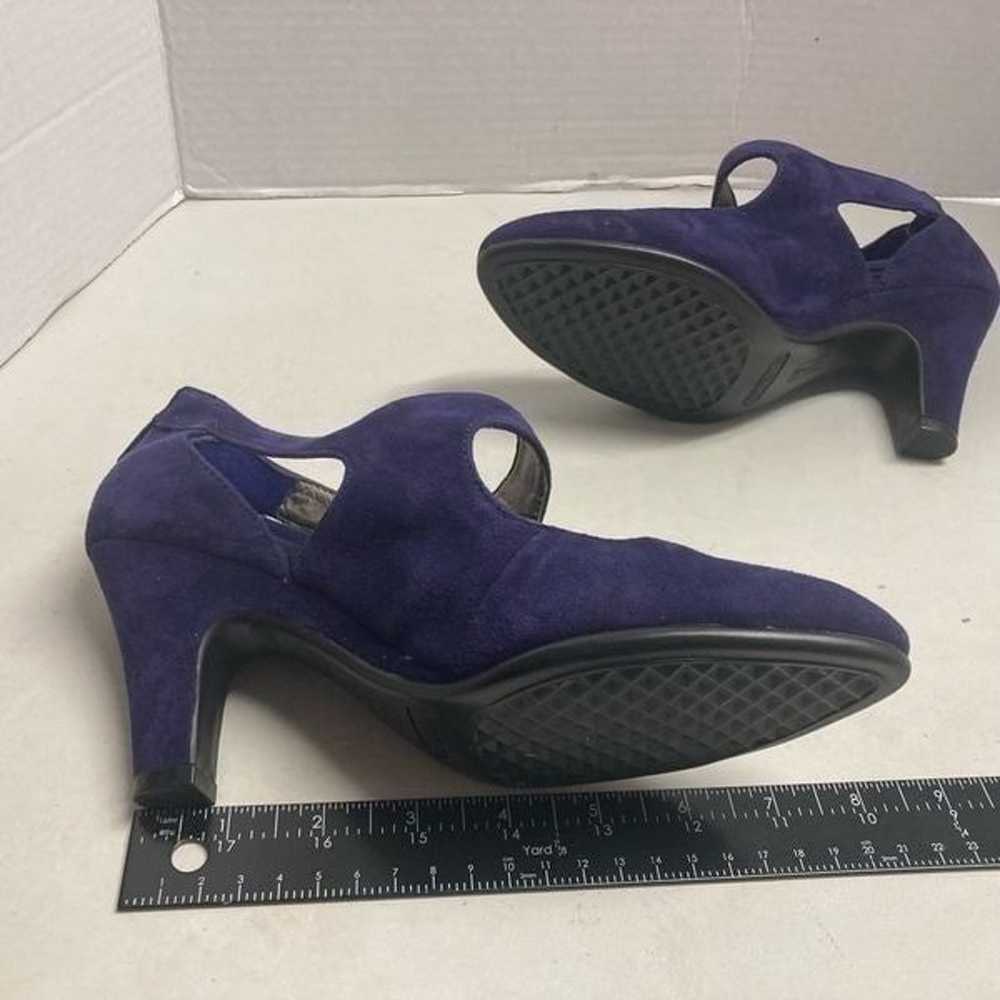 AEROSOLES Women’s Purple Streetscape  Suede Heels… - image 5