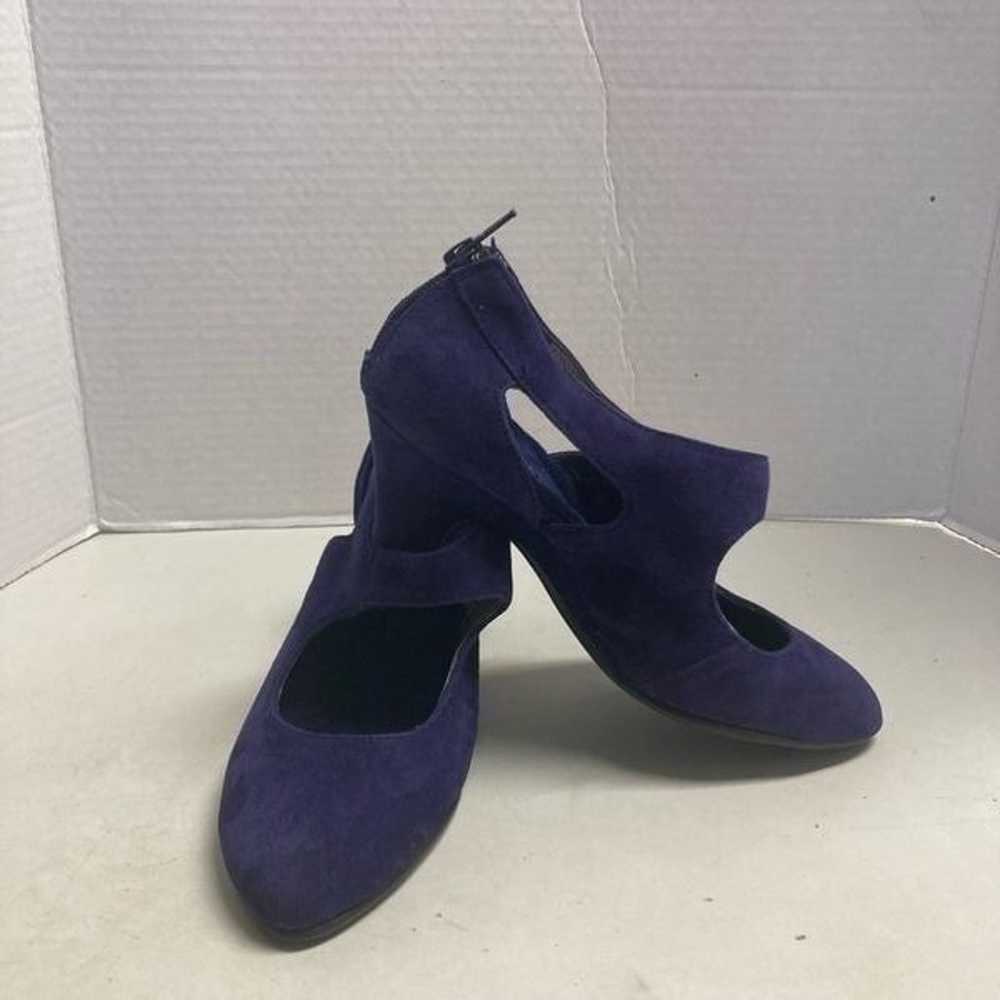 AEROSOLES Women’s Purple Streetscape  Suede Heels… - image 8