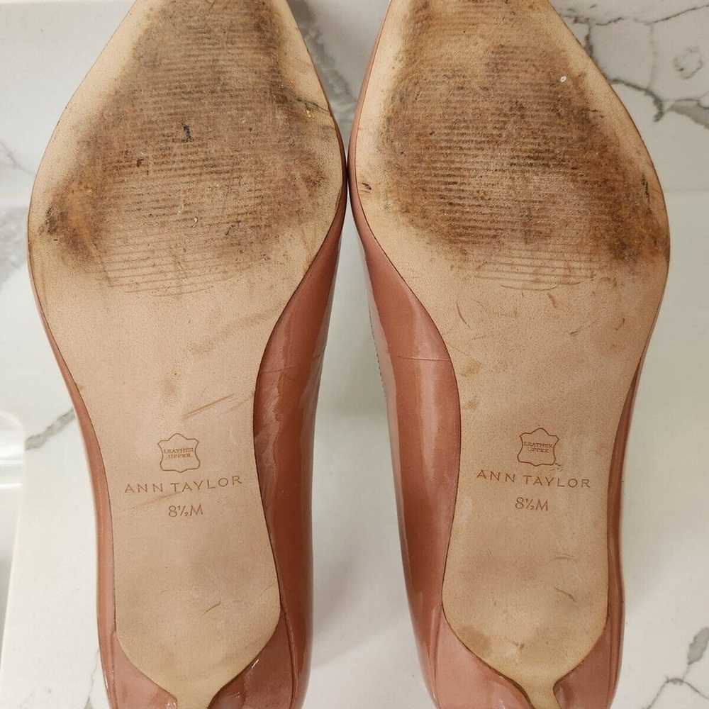 Ann Taylor Kitten Heel Pumps Size 8.5 Patent Leat… - image 8