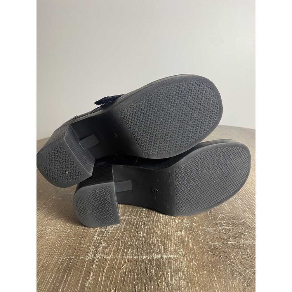 Mudd Chunky Block Platform Loafer Heels Shoes Vin… - image 12