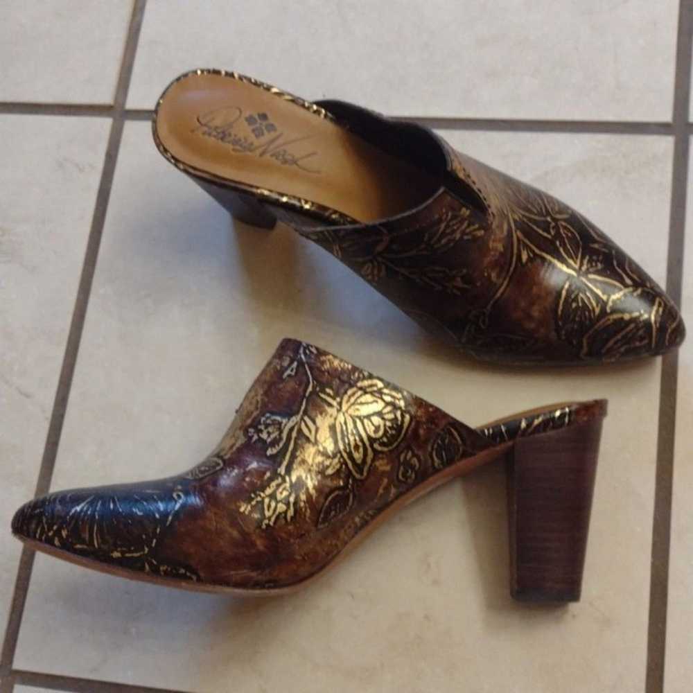 Patricia Nash Ruffina genuine leather mule pumps … - image 12