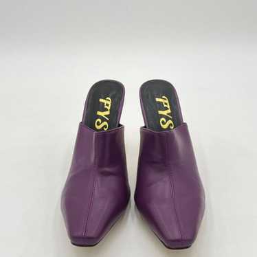 Purple Jeweled Heels