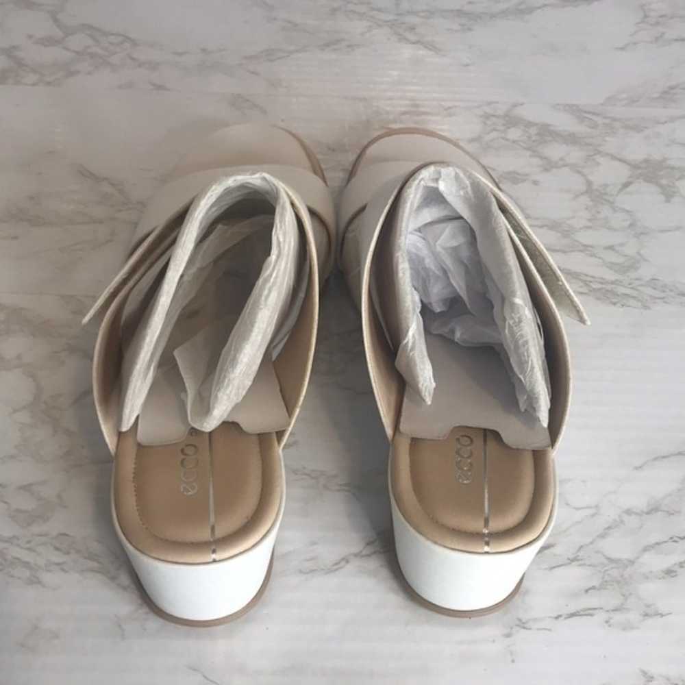 ECCO Shape 35 Wedge Sandal 2 Strap Leather size 1… - image 6