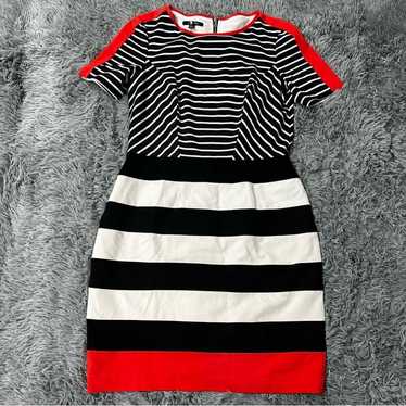 Ivy + Blu Short Sleeve Striped Dress Size 12