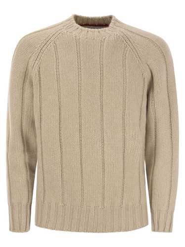 Brunello Cucinelli Flat Ribbed Cashmere Sweater