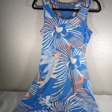 Columbia PFG Freezer III Dress Womens Blue Tropica