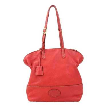 Fendi Anna Selleria leather handbag