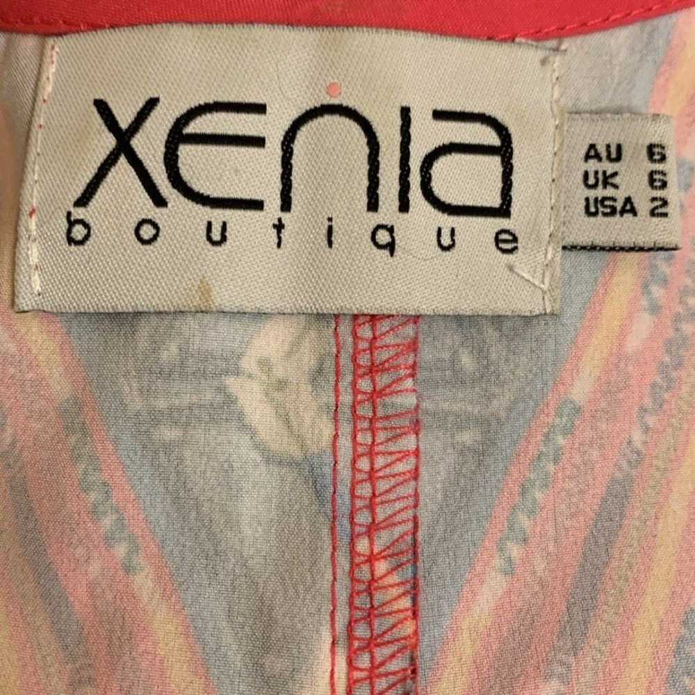 Xenia Boutique Fuchsia Pink Sheath Dress with Tri… - image 5