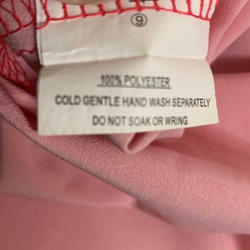 Xenia Boutique Fuchsia Pink Sheath Dress with Tri… - image 6