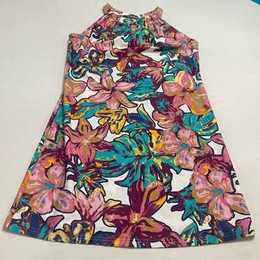 Aryeh Abstract Floral Dress Size Large