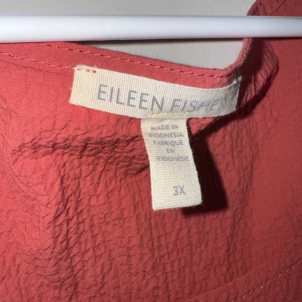 Eileen Fisher Crinkled Sleeveless Scoop-Neck Midi… - image 4