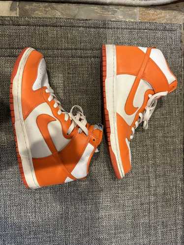 Nike 2009 Nike Dunk High “Orange Blaze”