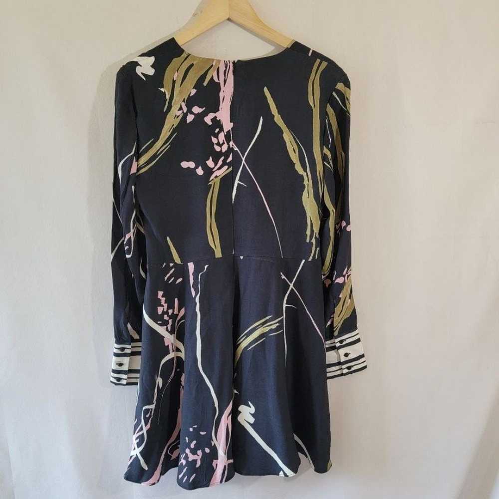 C/MEO Collective Abstract Print Mini Dress Sz L L… - image 3