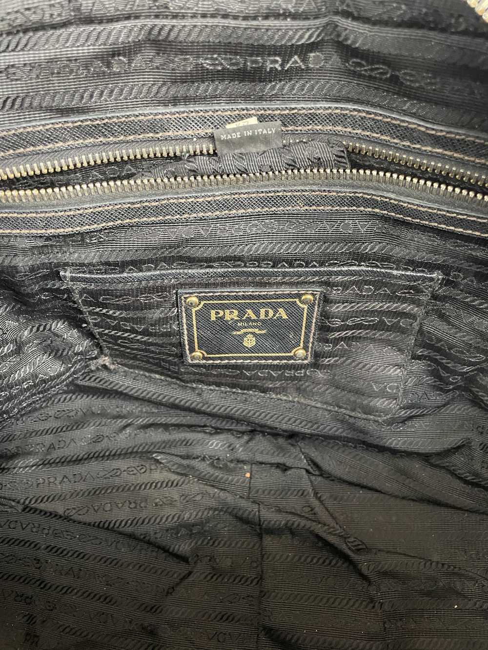 Prada PRADA Saffiano Travel Briefcase Nero Black - image 8
