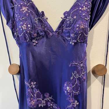 Beautiful purple formal dress