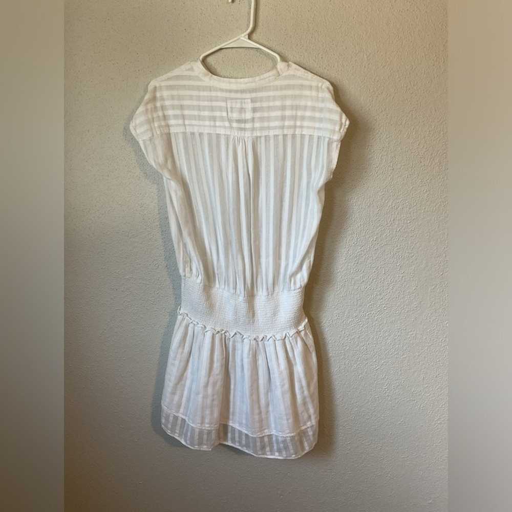 Rails Angelina Smocked Mini Dress in White Size XS - image 3