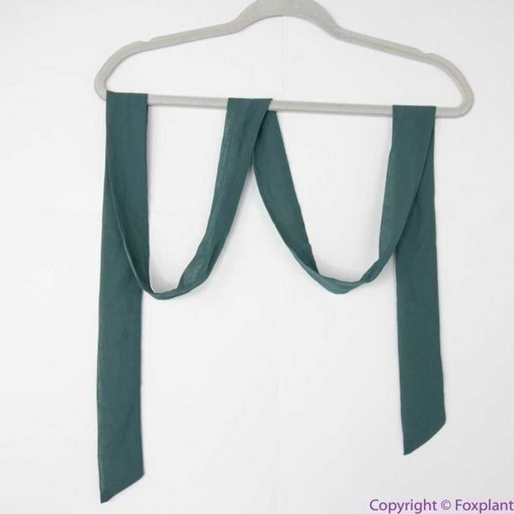 Modcloth Jungle Print Knit Dress with sash, white… - image 7