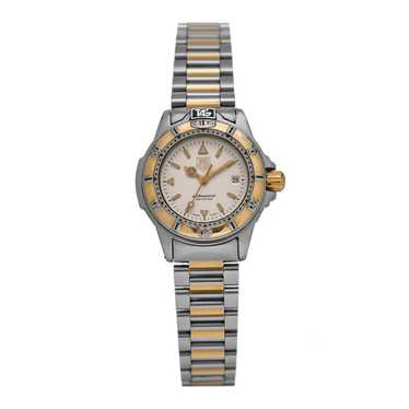 TAG HEUER Stainless Steel 18K Yellow Gold 28mm Pro