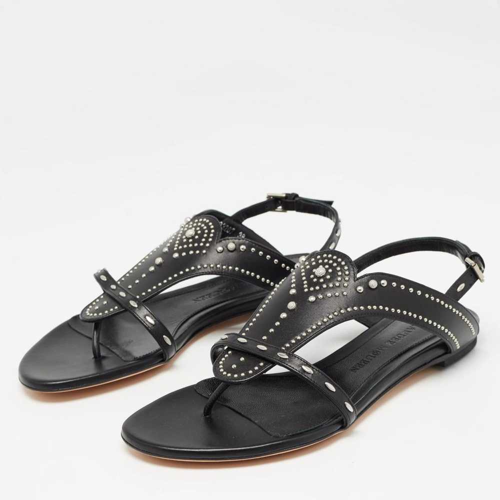 Alexander McQueen Patent leather sandal - image 2