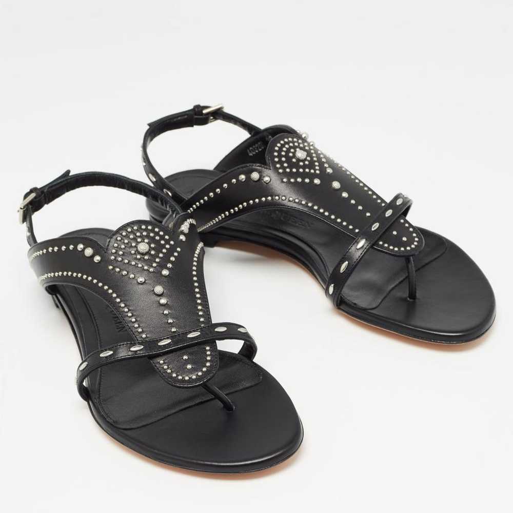 Alexander McQueen Patent leather sandal - image 3