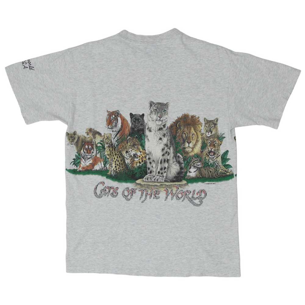 Vintage Habitat Cats Of The World T-Shirt Single … - image 2