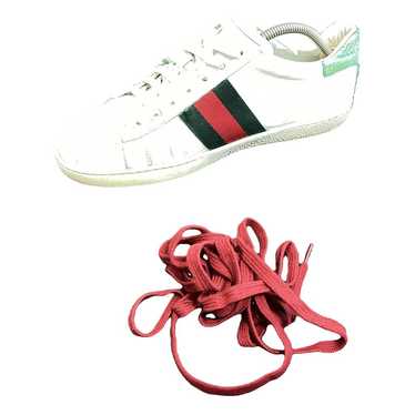 Gucci Ace leather low trainers