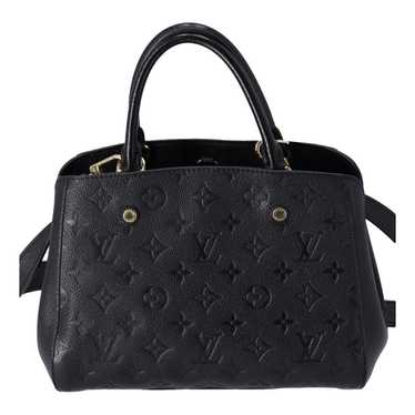Louis Vuitton Montaigne leather handbag