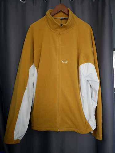 Oakley Oakley Fleece Jacket Vintage Full Zip Yello