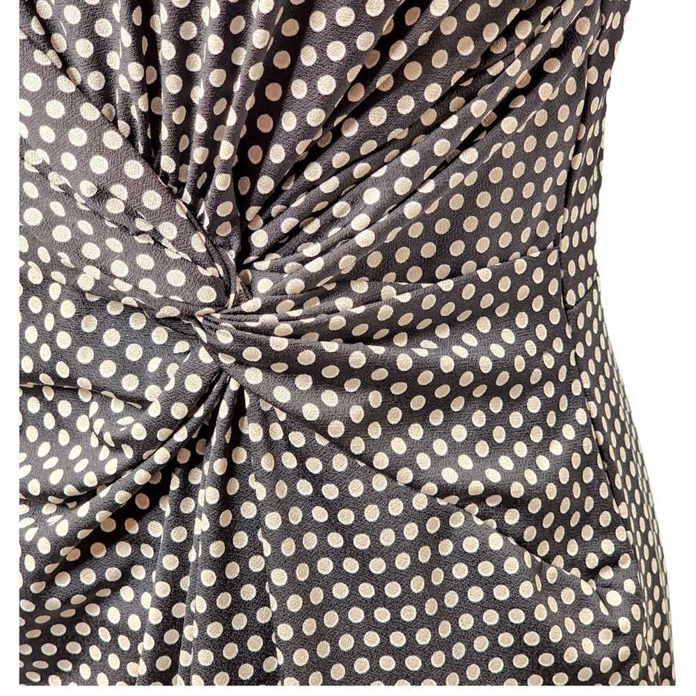 Evan Picone Black Label Women's Polka Dot Twist B… - image 9