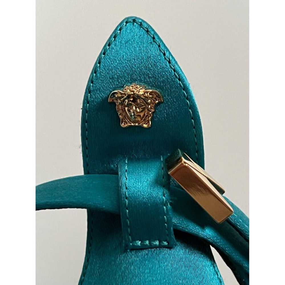 Versace Medusa Aevitas cloth heels - image 7