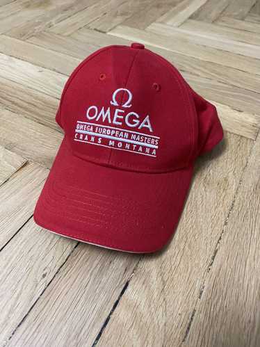 Omega × Watches OMEGA Baseball Hat Red/White Embro