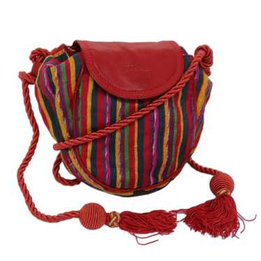 Loewe LOEWE Shoulder Bag cotton Multicolor Red Au… - image 1