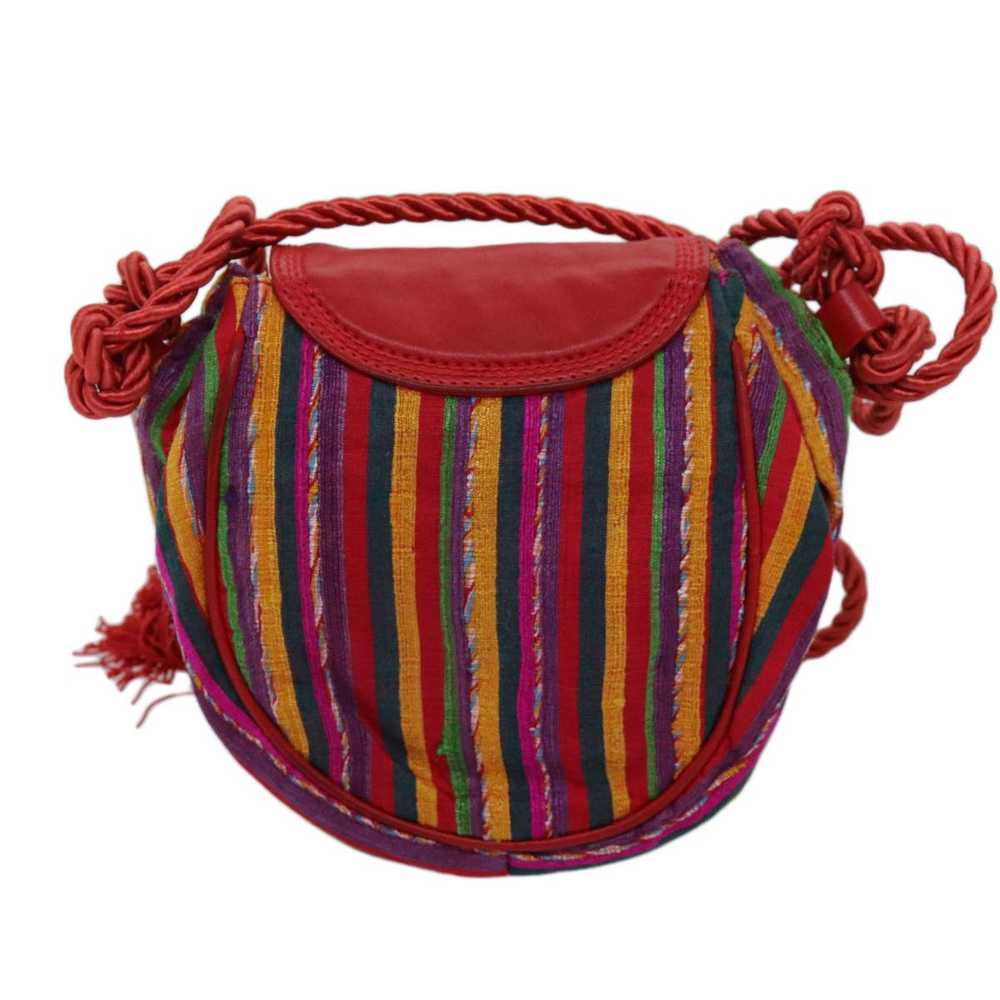 Loewe LOEWE Shoulder Bag cotton Multicolor Red Au… - image 2