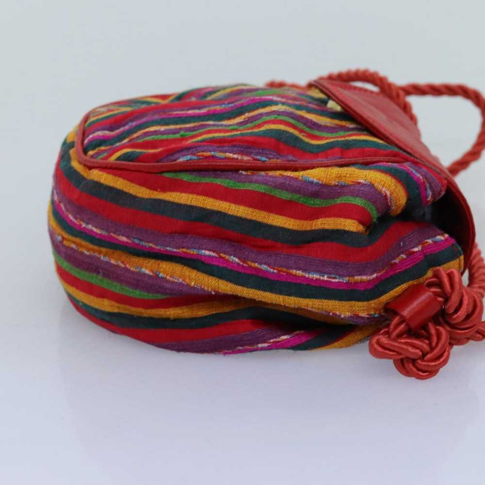 Loewe LOEWE Shoulder Bag cotton Multicolor Red Au… - image 3