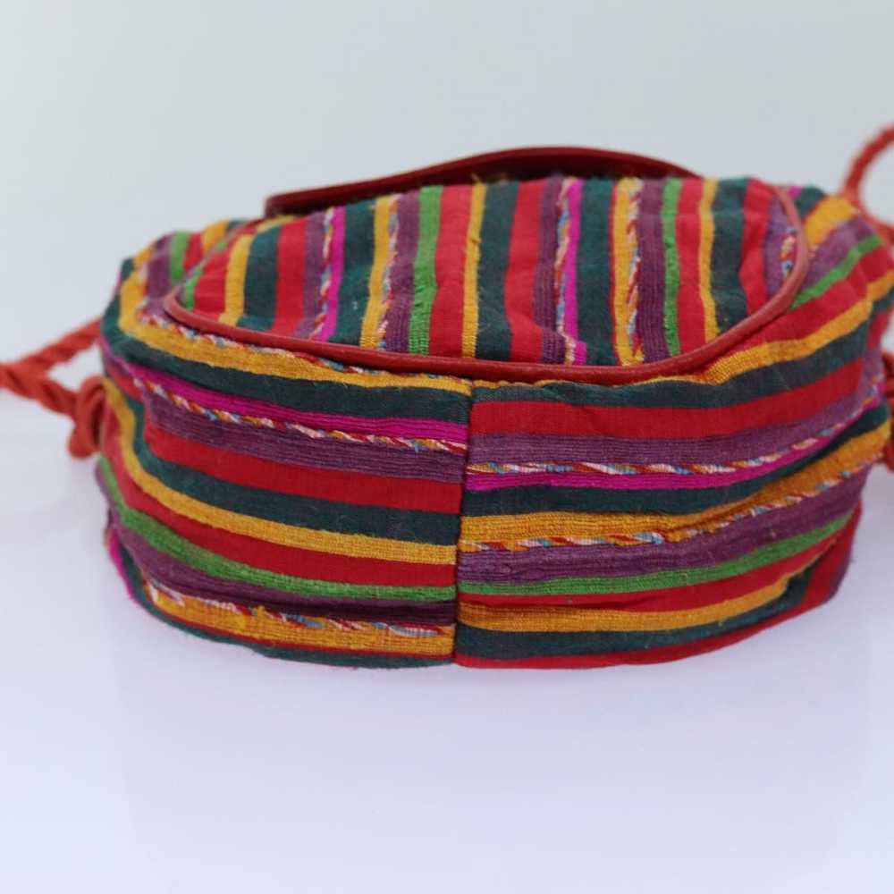 Loewe LOEWE Shoulder Bag cotton Multicolor Red Au… - image 5