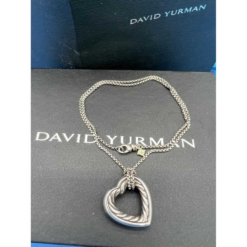 David Yurman Silver necklace - image 5