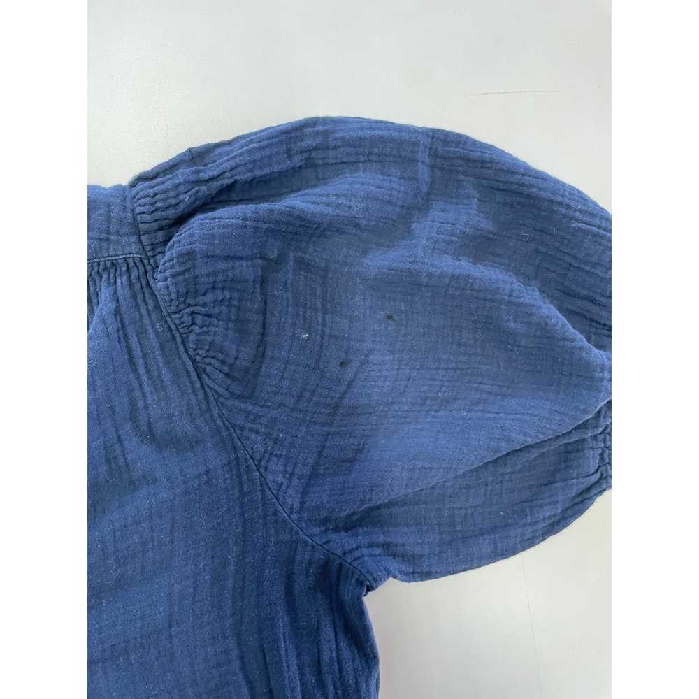 Xirena Dress Womens Large Blue Lennox Puff Sleeve… - image 10
